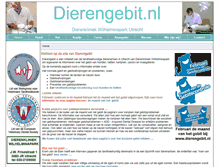 Tablet Screenshot of dierengebit.nl
